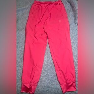Hot Pink Scrub Wink Jogger Bottoms
